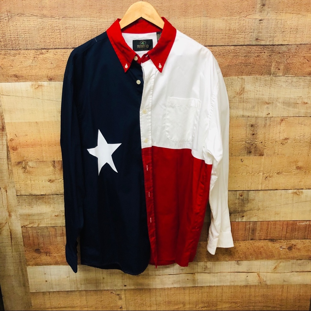 Redhead - Texas button down dress shirt